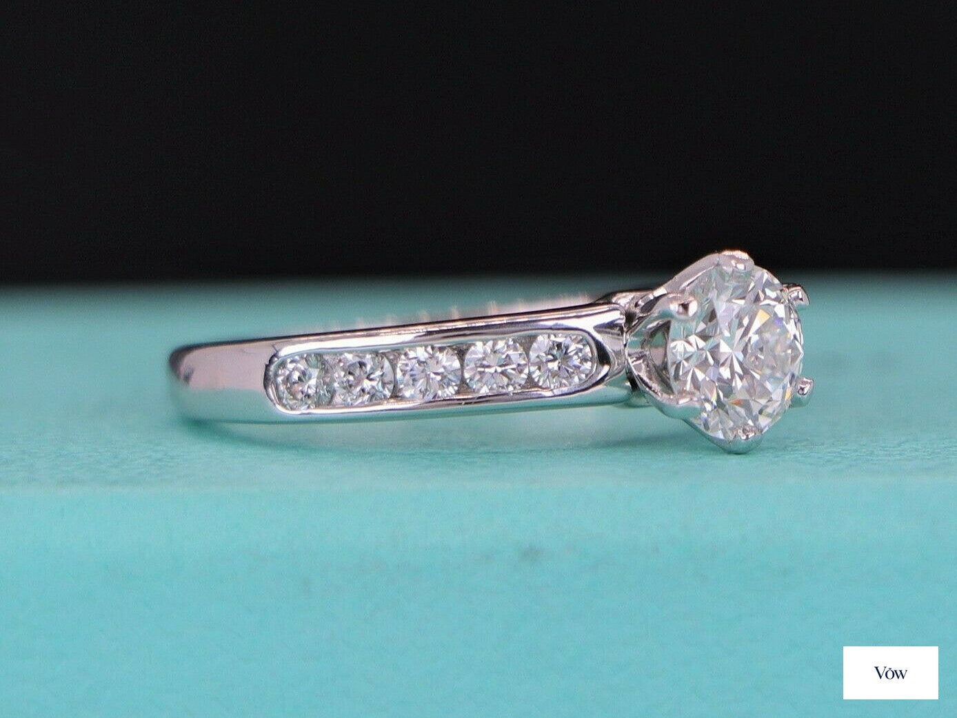 Tiffany & Co. Platinum Diamond Engagement Ring — 1.12ct — Authentic Pre-Owned