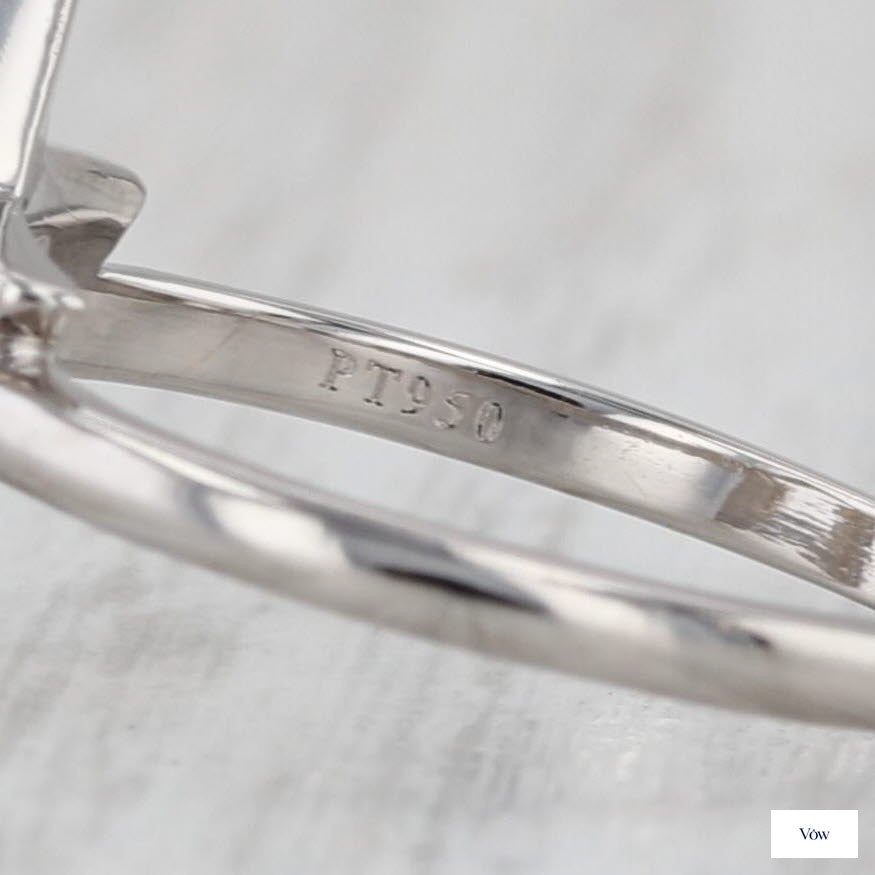 Tiffany & Co. Diamond Open Star Ring — 0.07ct, Platinum — Authentic Pre-Owned