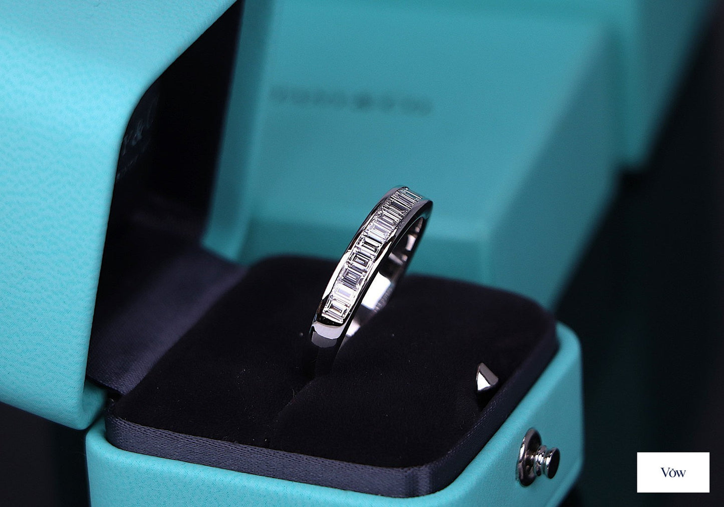 Tiffany & Co. Baguette Diamond Band — 1.00ct, Platinum — Authentic Pre-Owned