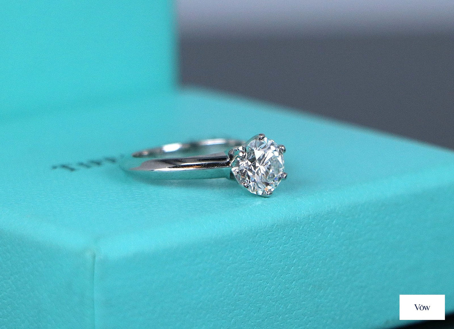 Tiffany & Co. Round Solitaire — 1.08ct Diamond, Platinum — Authentic Pre-Owned