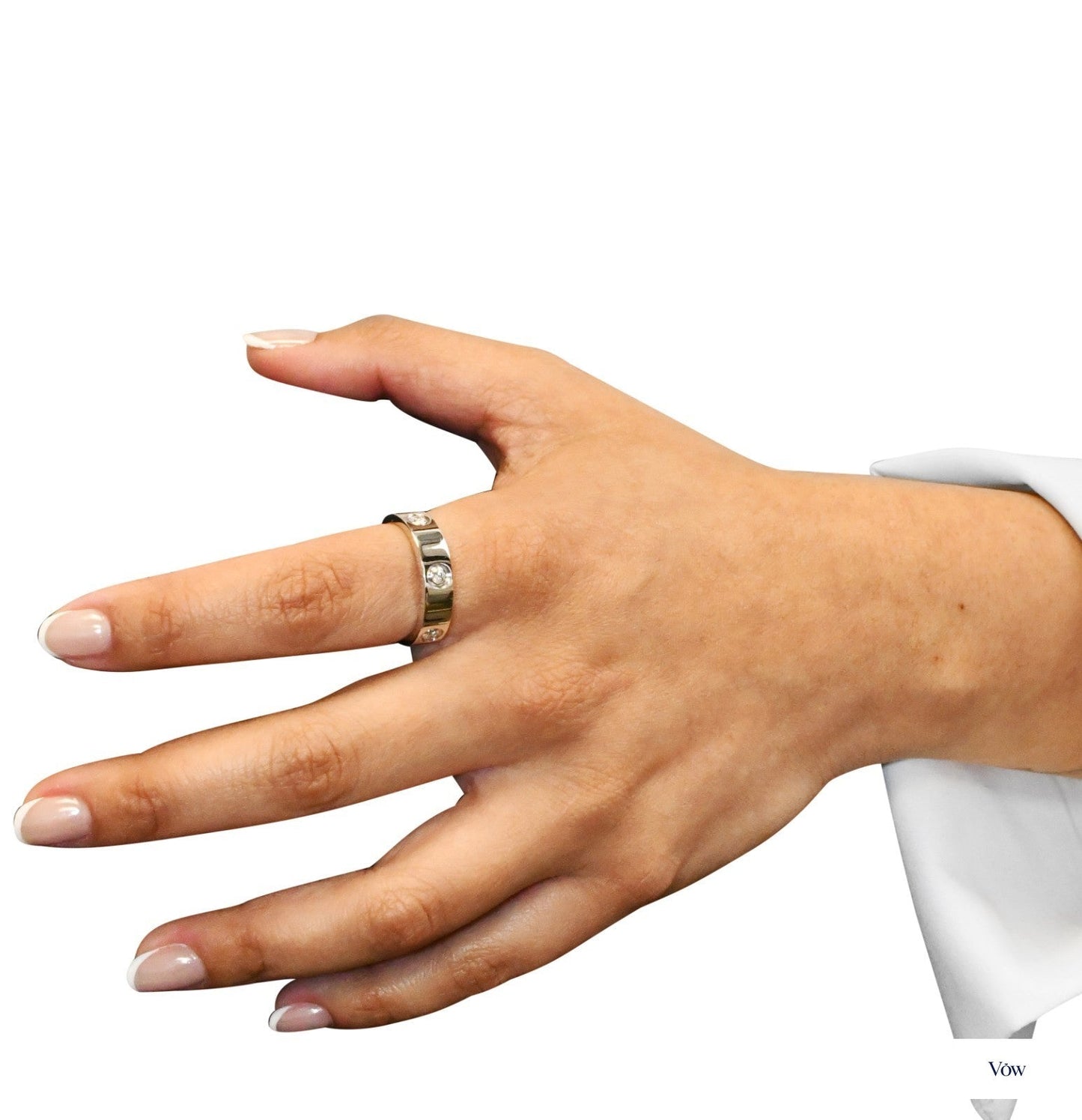 Cartier Love Ring — 18k White Gold, 6 Diamonds — Authentic Pre-Owned