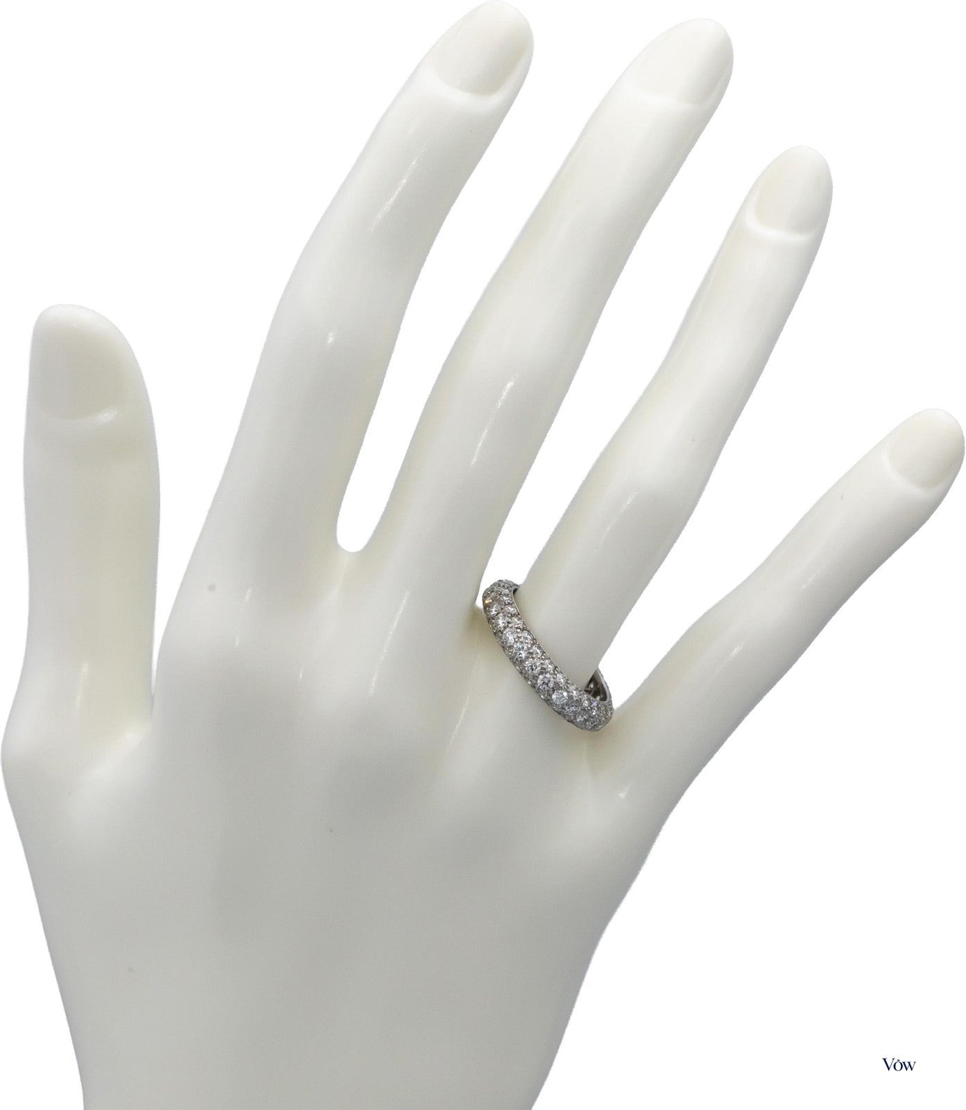 Tiffany & Co. Round Diamond Eternity Band — 2.50ct, Platinum — Authentic Pre-Owned