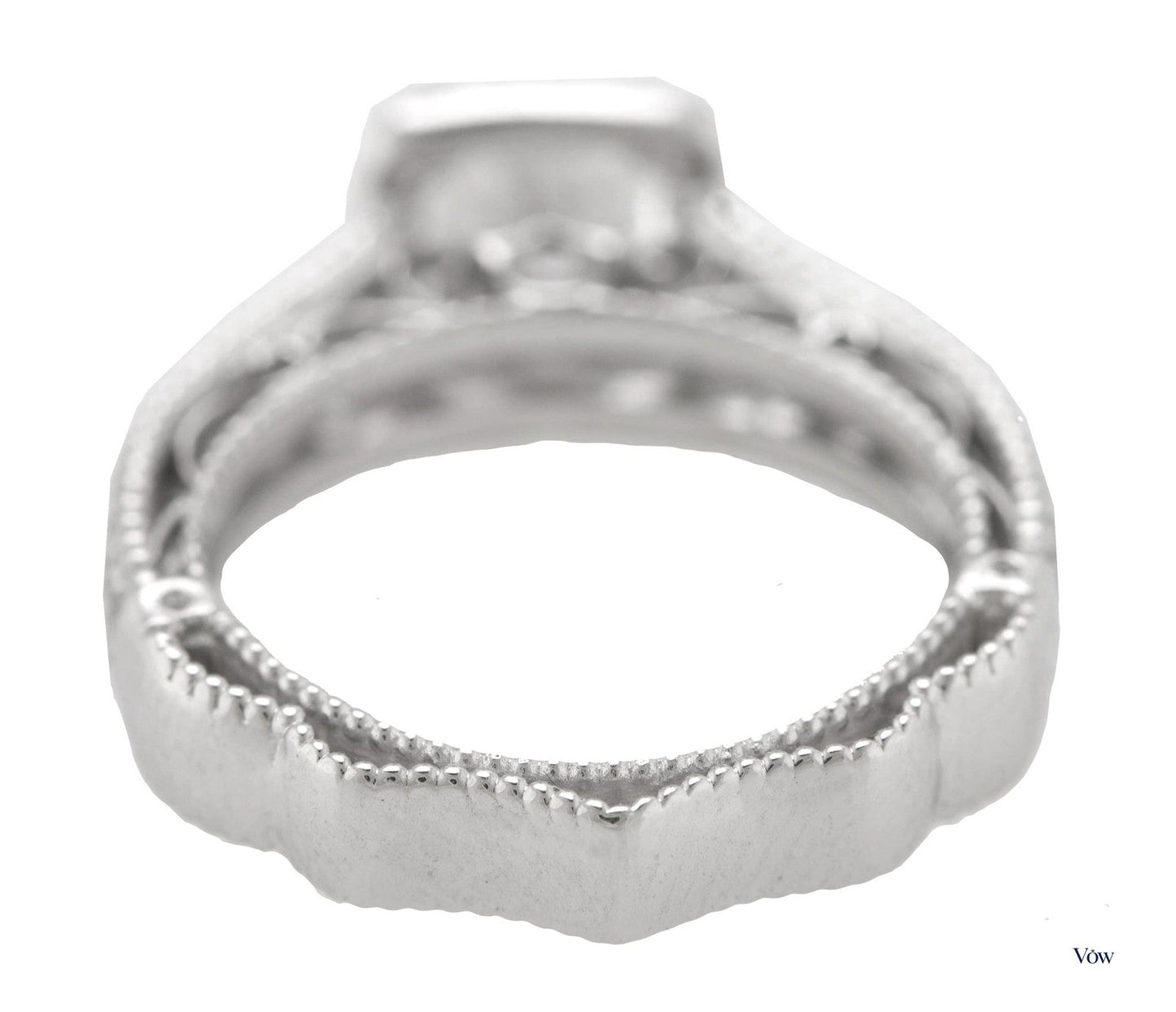 Verragio 1.24ct Round Diamond Engagement Ring — White Gold — Authentic Pre-Owned