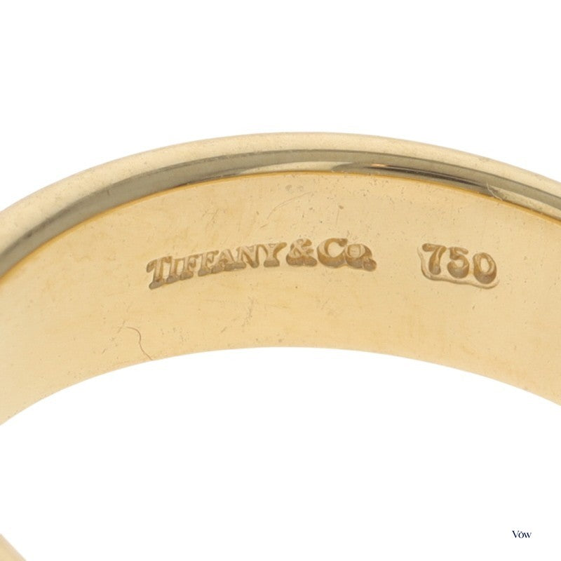 Tiffany & Co. Doorknocker Circle Dangle — 0.16ct Diamond, Yellow Gold — Authentic Pre-Owned