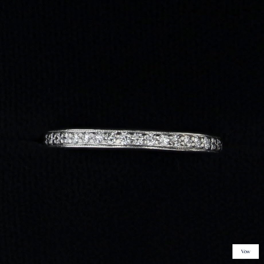 Tiffany & Co. Legacy — 0.62ct Diamond Eternity Band, Platinum — Authentic Pre-Owned
