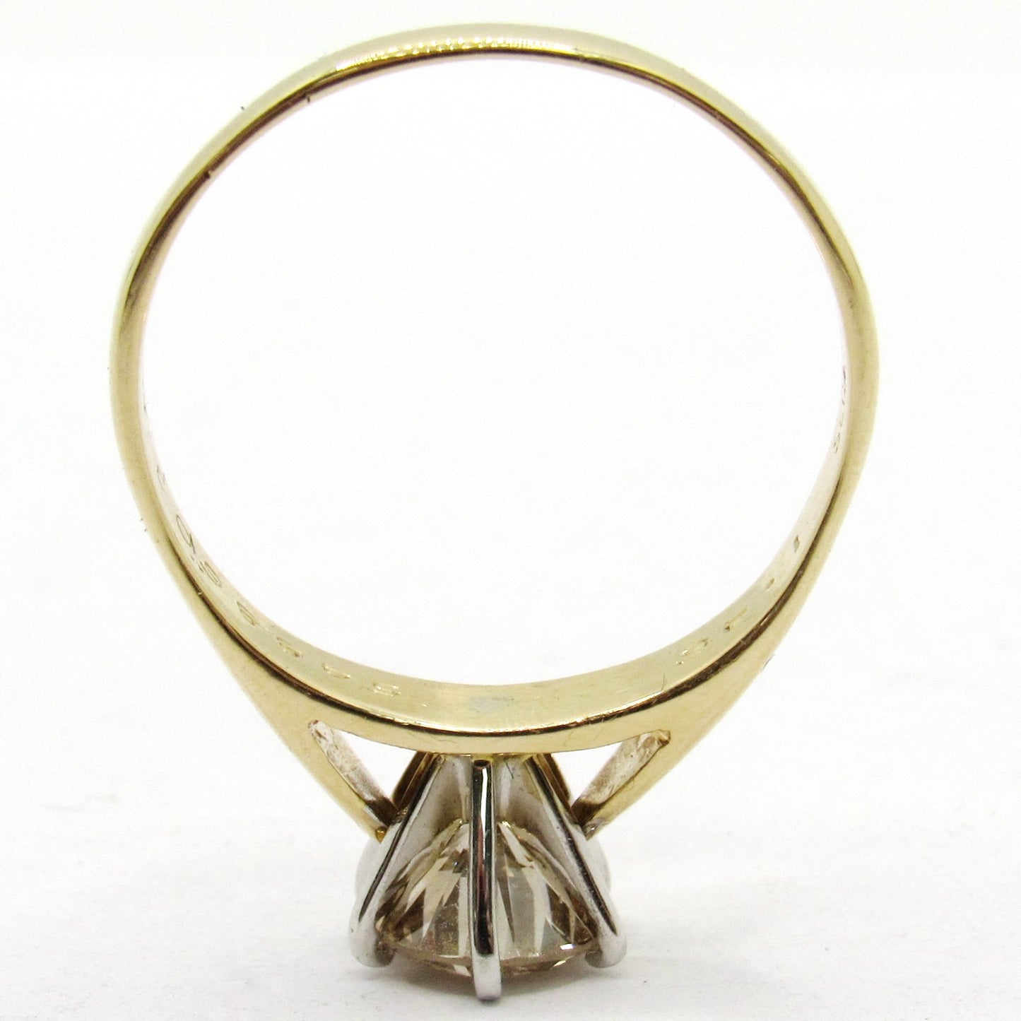 1.22ct Round Brilliant Diamond Solitaire Ring — GIA Certified, 14k Yellow Gold