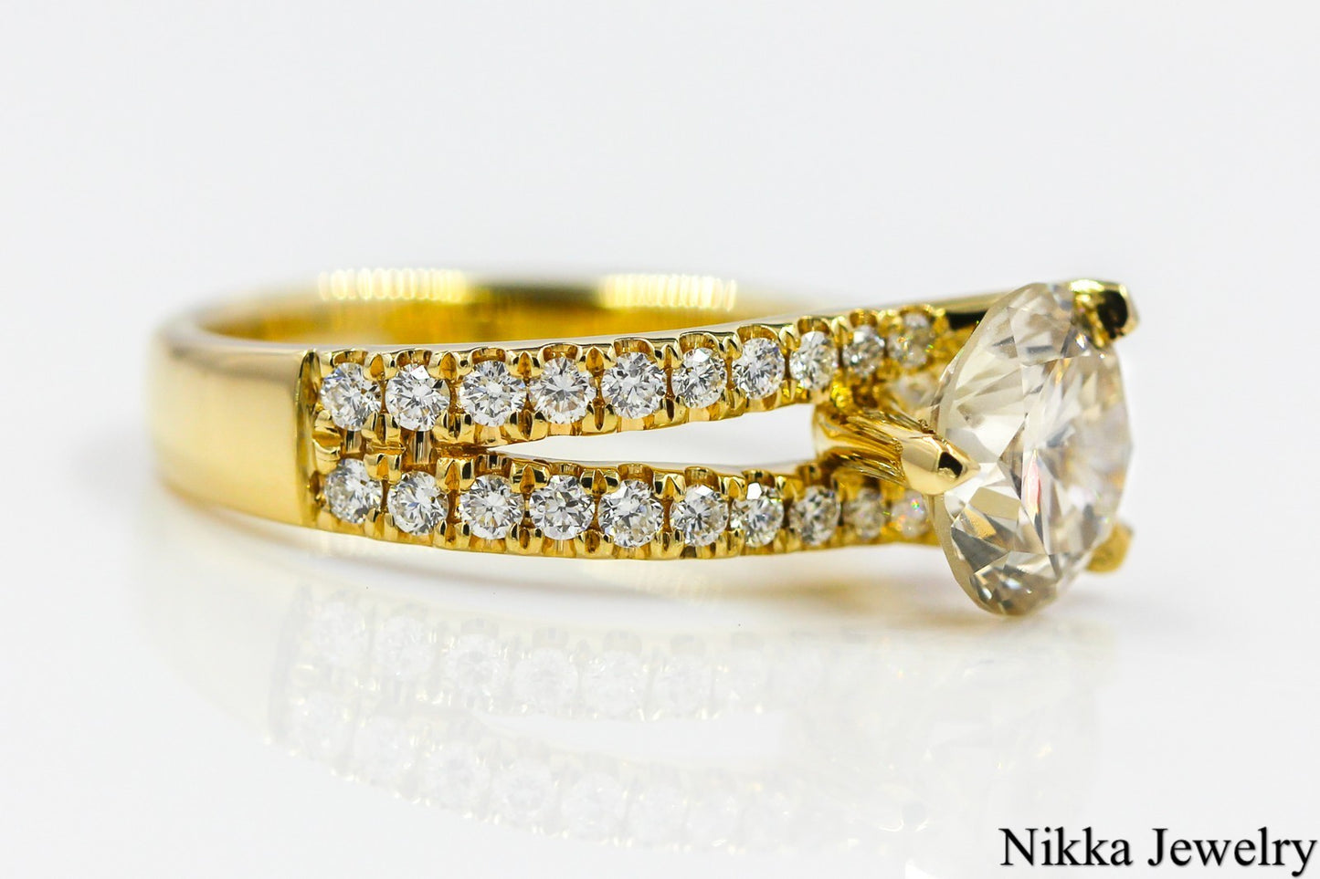 2.37ct Round Brilliant Diamond Solitaire Ring — GIA Certified, 14k Yellow Gold