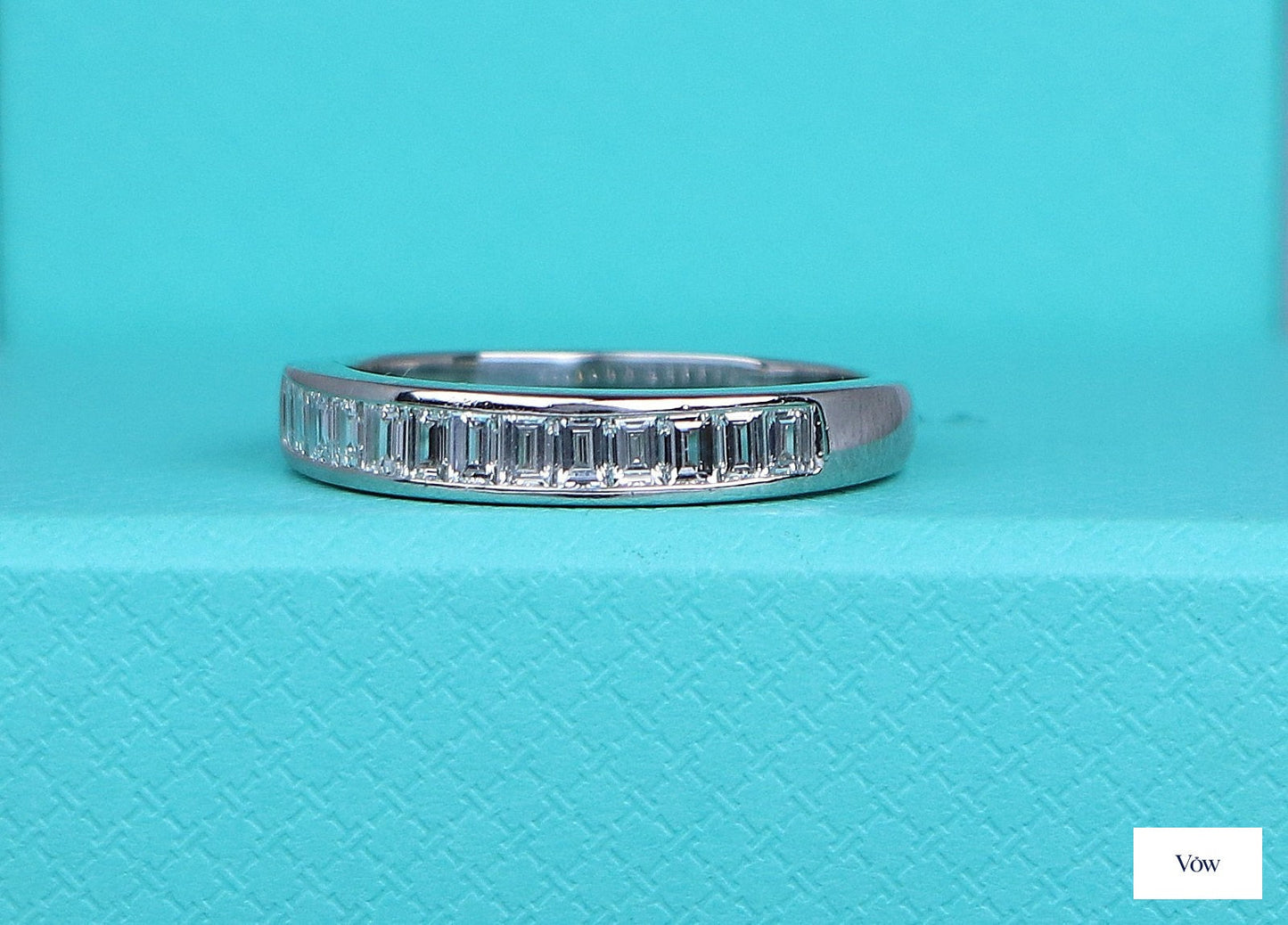 Tiffany & Co. Baguette Diamond Band — 1.00ct, Platinum — Authentic Pre-Owned