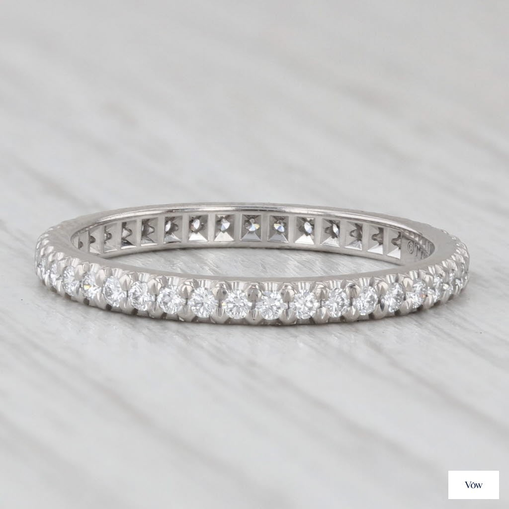 Tiffany & Co. Soleste — 0.33ct Diamond Platinum Ring — Authentic Pre-Owned