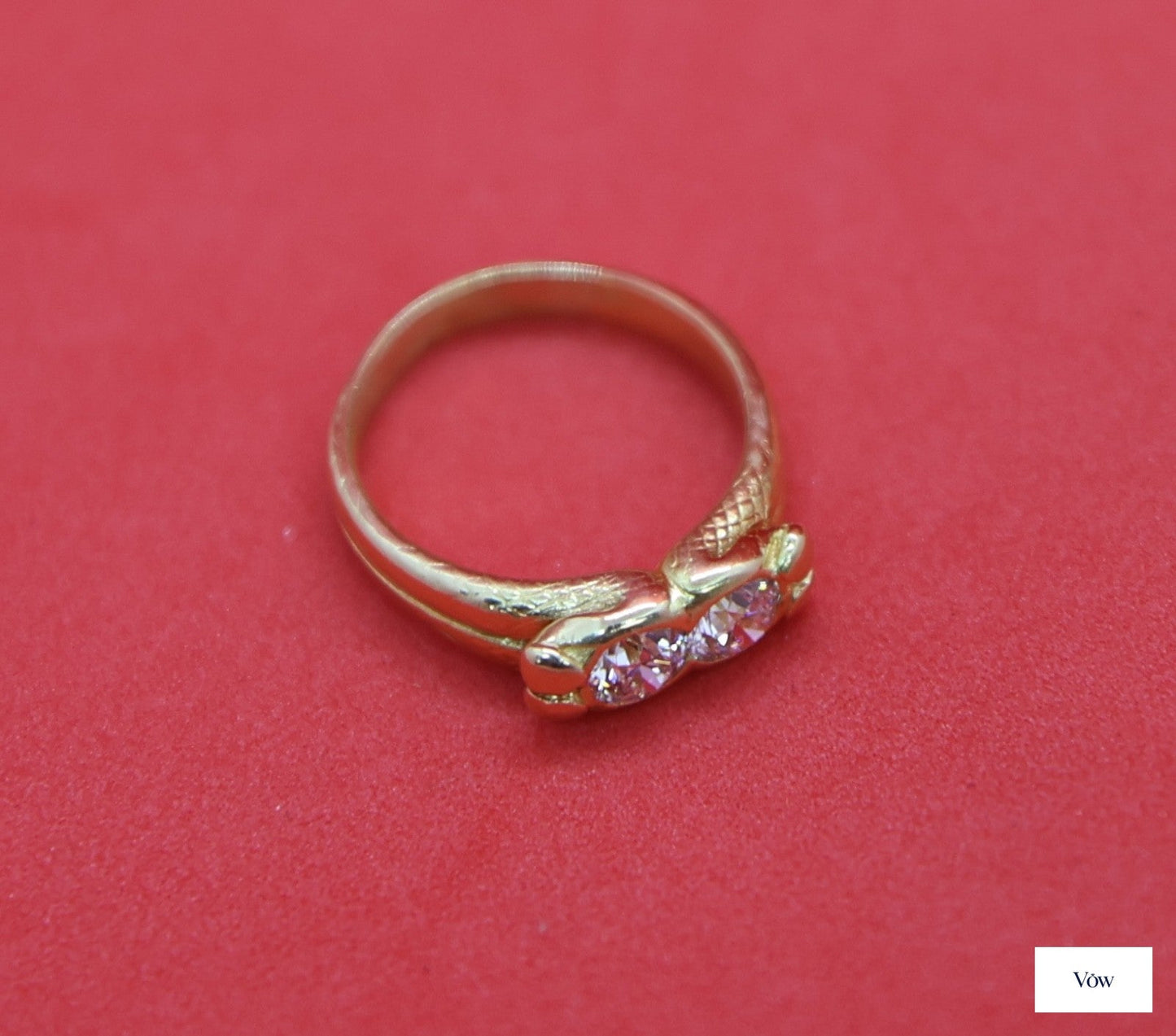 Tiffany & Co. Euro-Cut Diamond Ring — 1.10ct Yellow Gold — Authentic Pre-Owned
