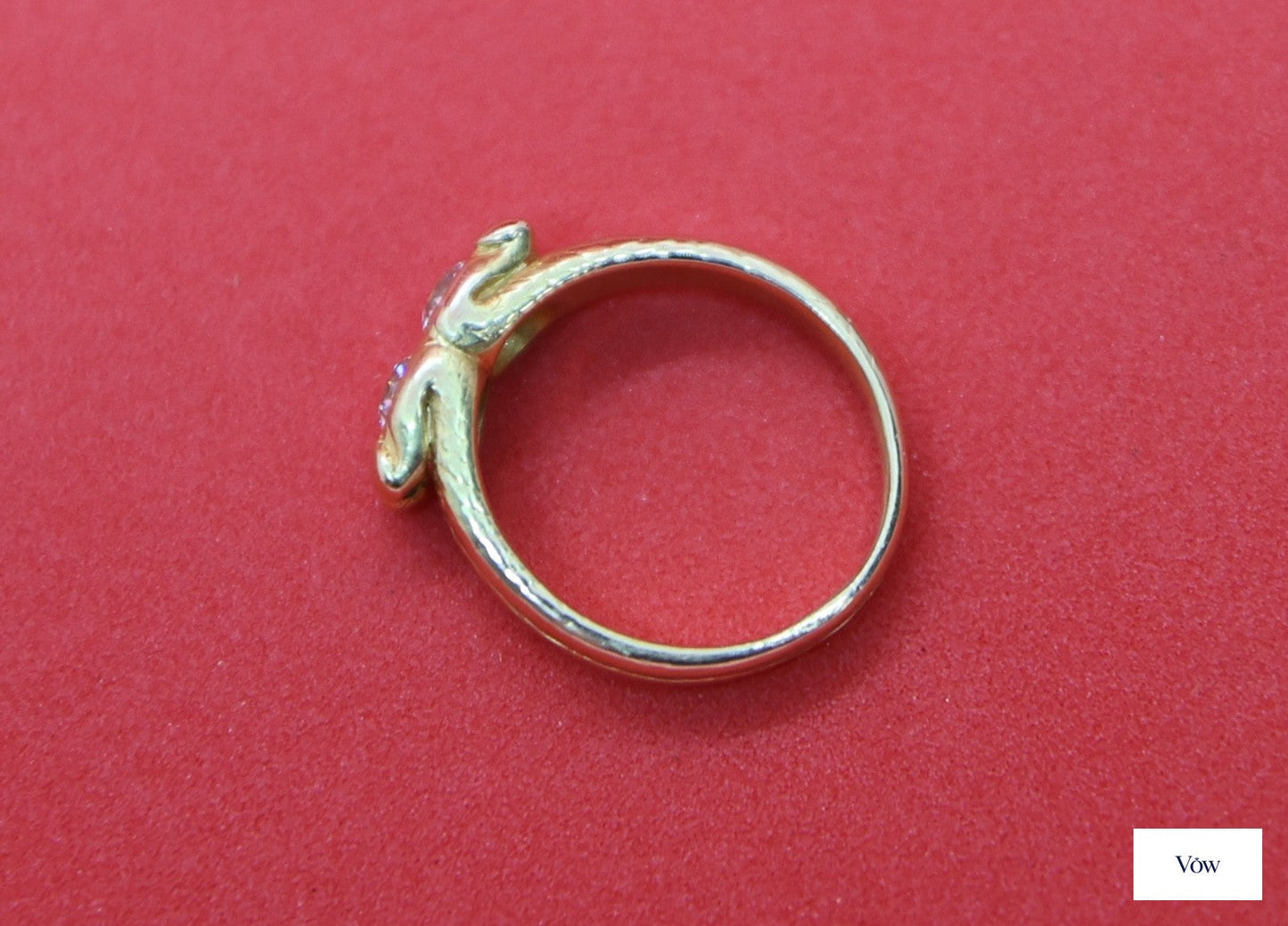 Tiffany & Co. Euro-Cut Diamond Ring — 1.10ct Yellow Gold — Authentic Pre-Owned