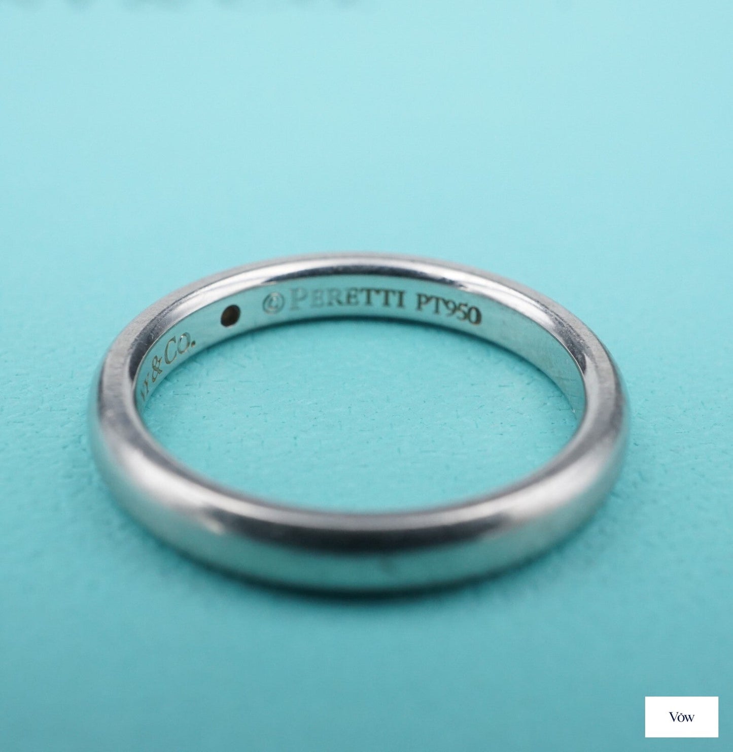 Tiffany & Co. Elsa Peretti Diamond Band — Platinum — Authentic Pre-Owned