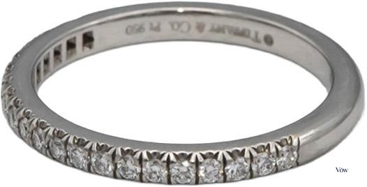 Tiffany & Co. Soleste Band — 0.17ct Diamond, Platinum — Authentic Pre-Owned