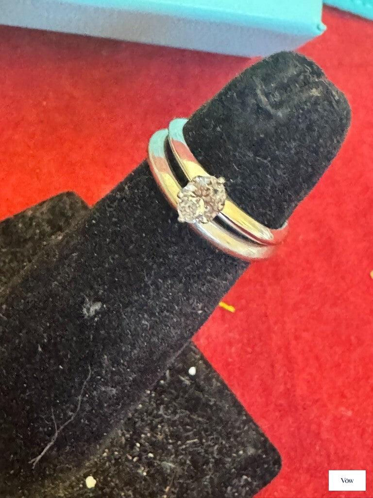 Tiffany & Co. Marquise Diamond Ring — 0.25ct, Platinum — Authentic Pre-Owned