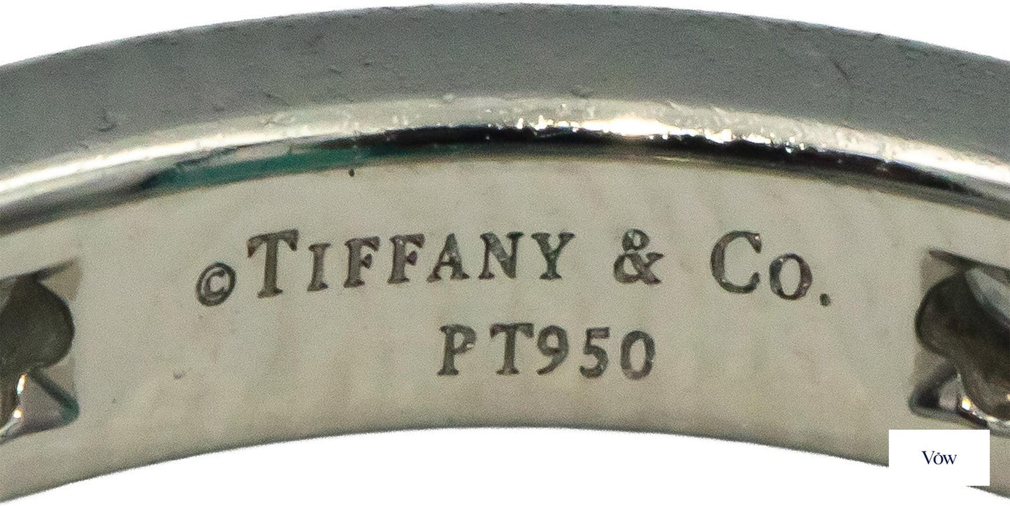 Tiffany & Co. Round Diamond Eternity Ring — 1.00ct, Platinum — Authentic Pre-Owned