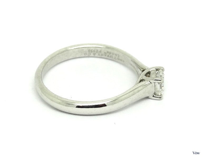 Tiffany & Co. Lucida Solitaire — 0.38ct Diamond, Platinum — Authentic Pre-Owned