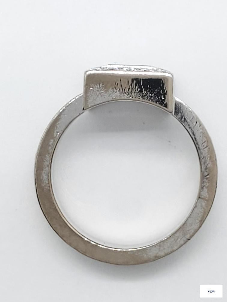Chopard Diamond Ring — 0.86ct Round Brilliant, 18K White Gold — Authentic Pre-Owned