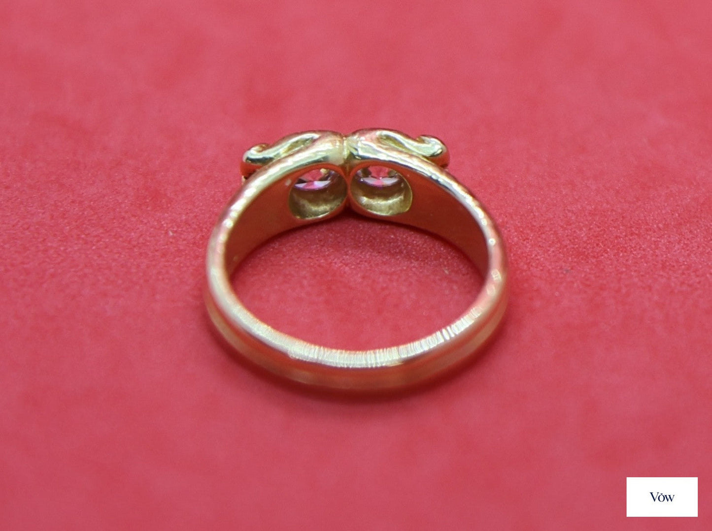 Tiffany & Co. Euro-Cut Diamond Ring — 1.10ct Yellow Gold — Authentic Pre-Owned