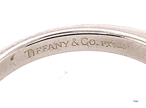 Tiffany & Co. Solitaire Engagement Ring — 0.20ct Diamond, Platinum — Authentic Pre-Owned
