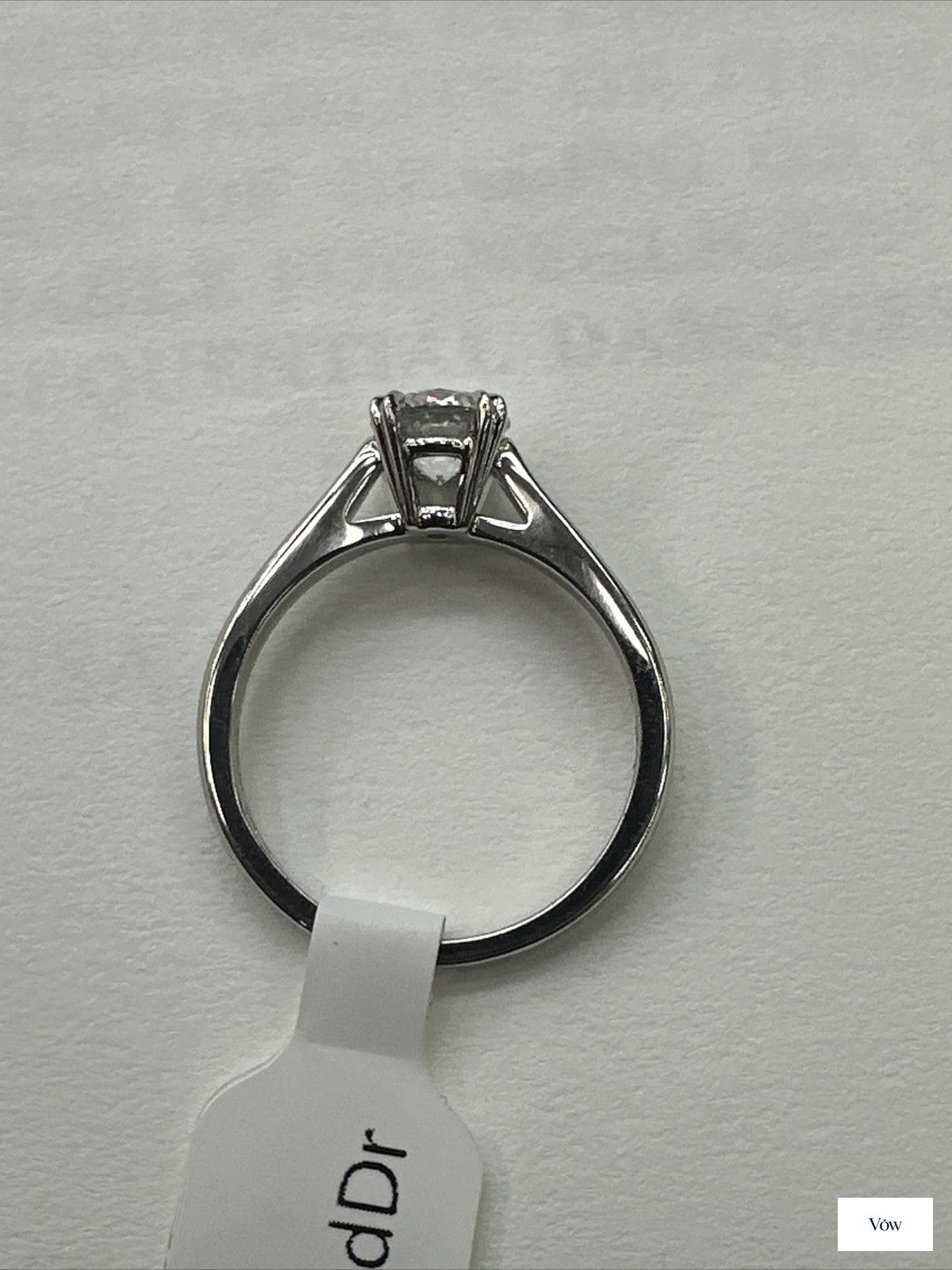 Harry Winston Solitaire — 0.71ct Diamond, Platinum — Authentic Pre-Owned