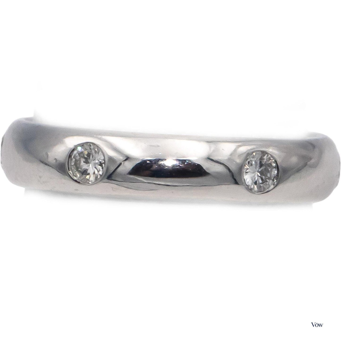 Cartier Stella Band — 0.25ct Round Diamond, 18k White Gold — Authentic Pre-Owned