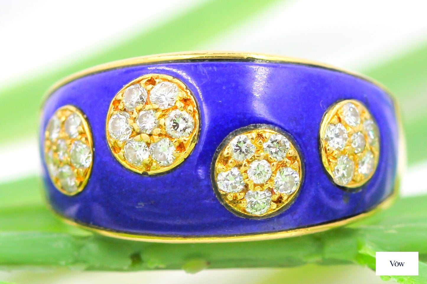 Van Cleef & Arpels Diamond Ring — 0.70ct Round, 18K Yellow Gold — Authentic Pre-Owned