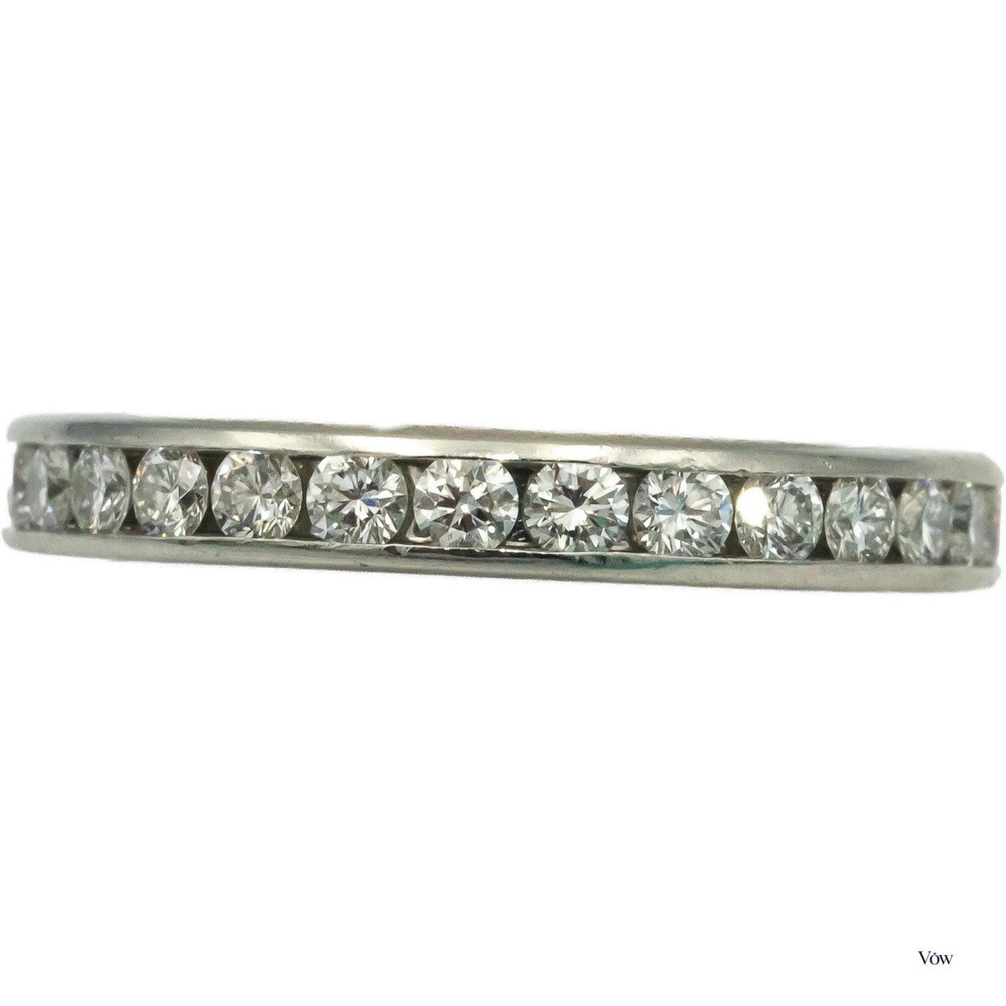 Tiffany & Co. Round Diamond Eternity Ring — 1.00ct, Platinum — Authentic Pre-Owned