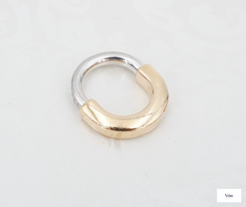 Tiffany & Co. Lock Diamond Ring — 0.81ct, 18k White Gold — Authentic Pre-Owned