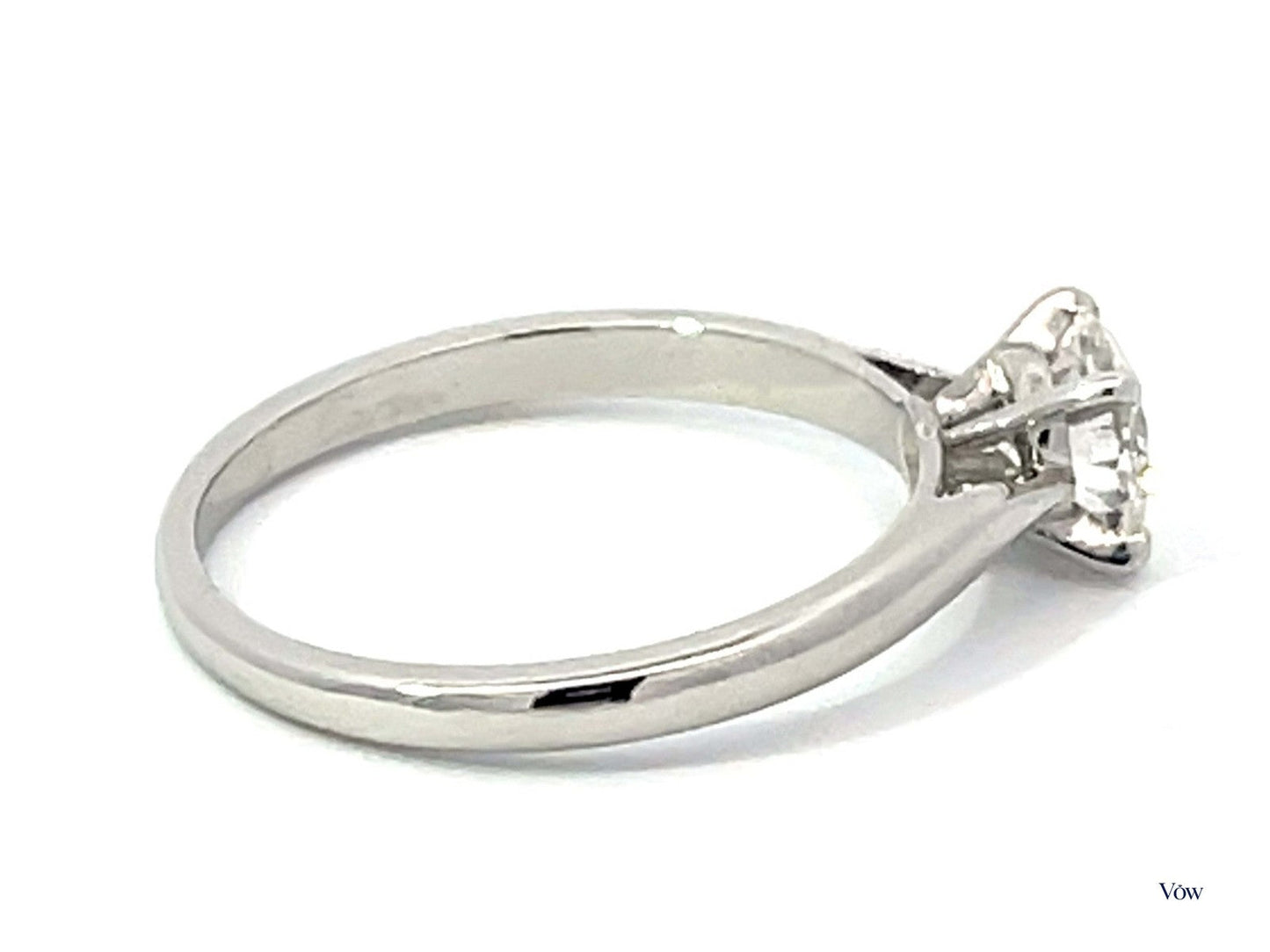 Cartier 1894 Solitaire — 0.70ct Round Brilliant, Platinum — Authentic Pre-Owned