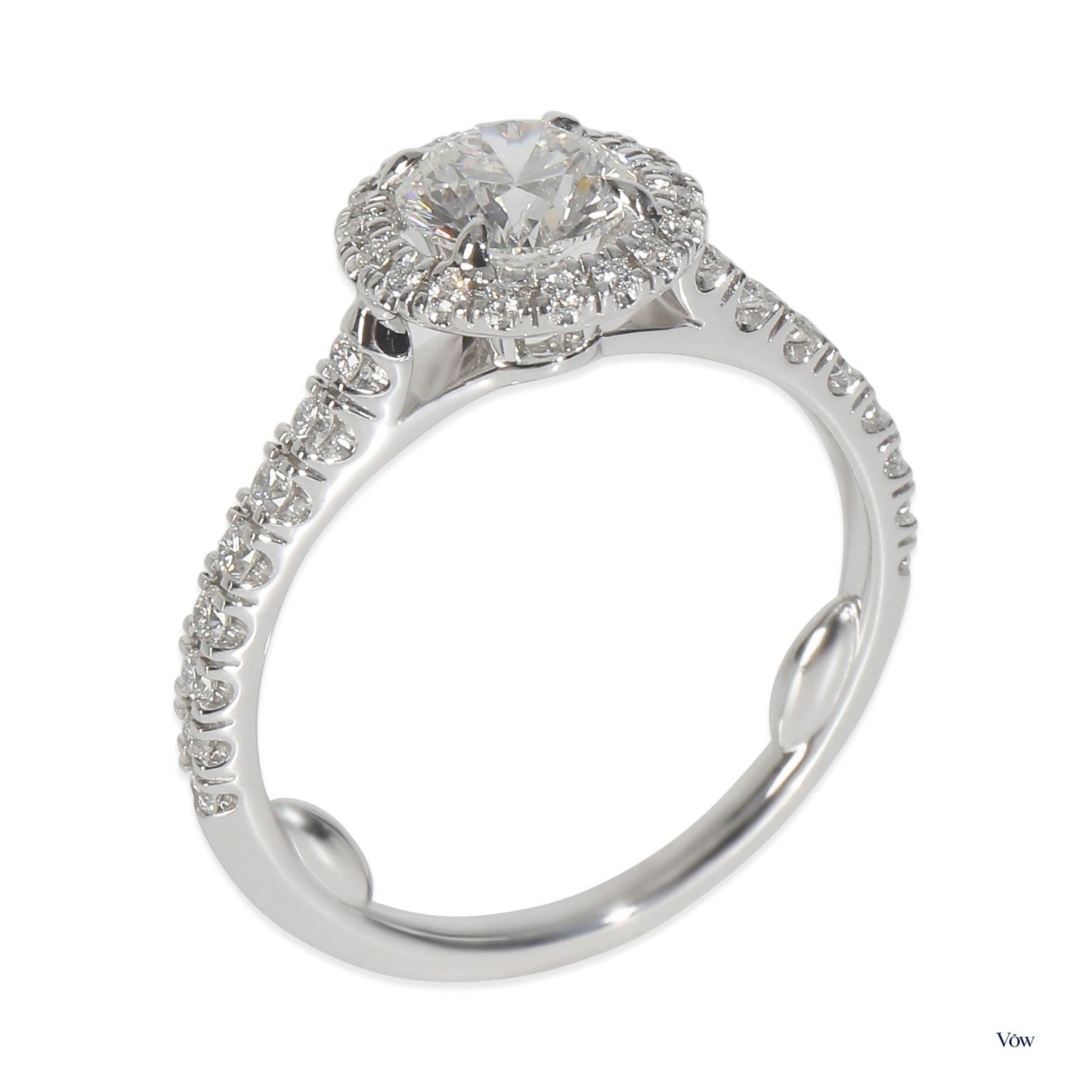 Cartier Destinee — 0.90ct Round Diamond Platinum Ring — Authentic Pre-Owned