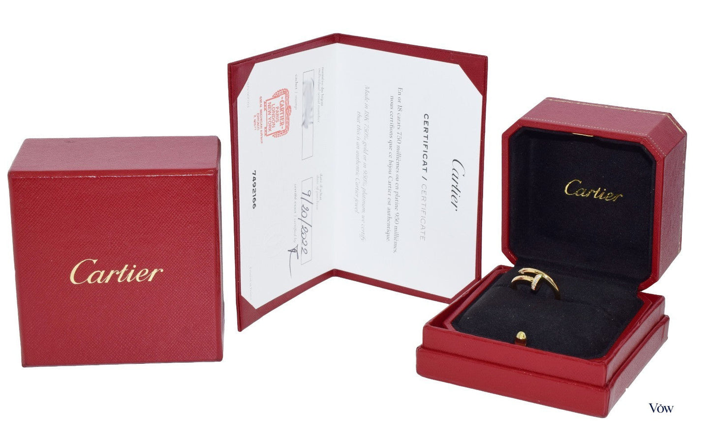 Cartier Juste un Clou — 0.13ct Diamond, 18k Yellow Gold — Authentic Pre-Owned