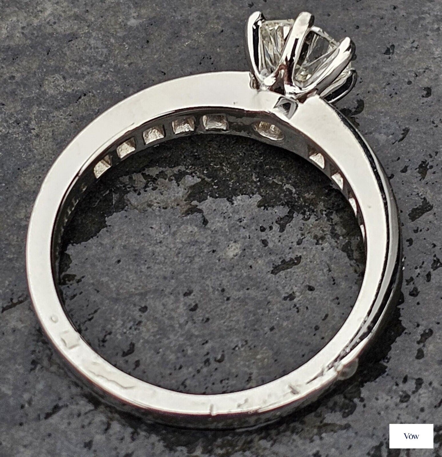 Tiffany & Co. Round Diamond Engagement Ring — 0.79ct, Platinum — Authentic Pre-Owned