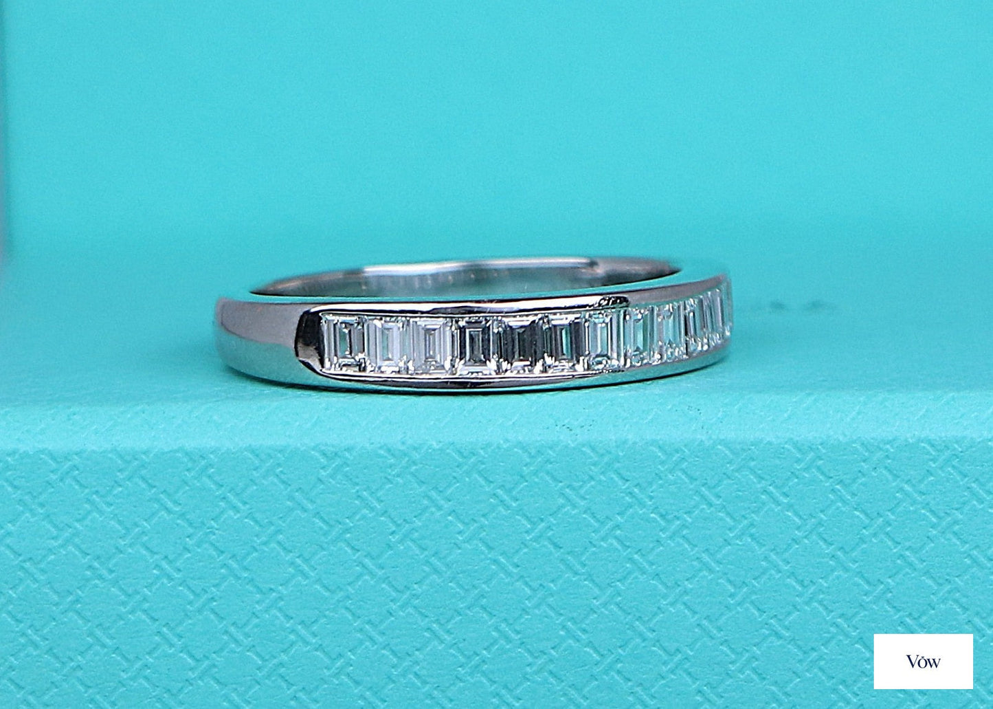 Tiffany & Co. Baguette Diamond Band — 1.00ct, Platinum — Authentic Pre-Owned