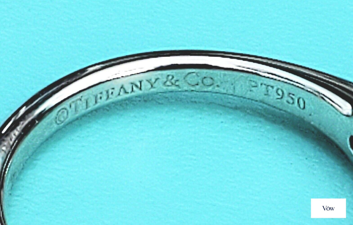 Tiffany & Co. Round Solitaire Diamond Ring — 0.24ct, Platinum — Authentic Pre-Owned