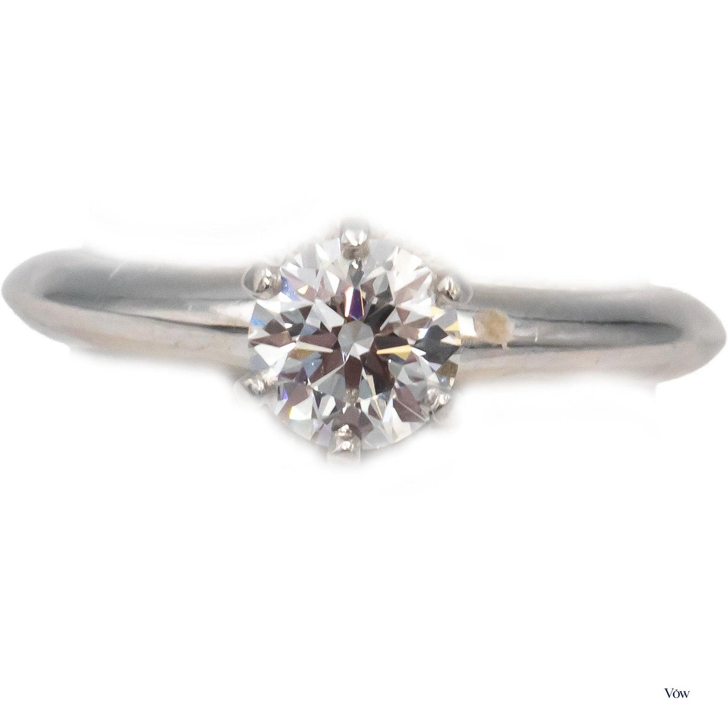 Tiffany & Co. Round Diamond Ring — 0.73ct, Platinum — Authentic Pre-Owned