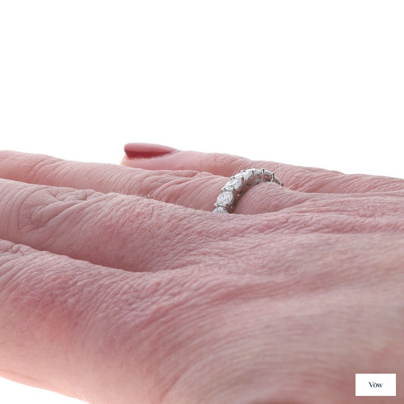 Tiffany & Co. Forever Wedding Band — 0.57ct Diamond, Platinum — Authentic Pre-Owned