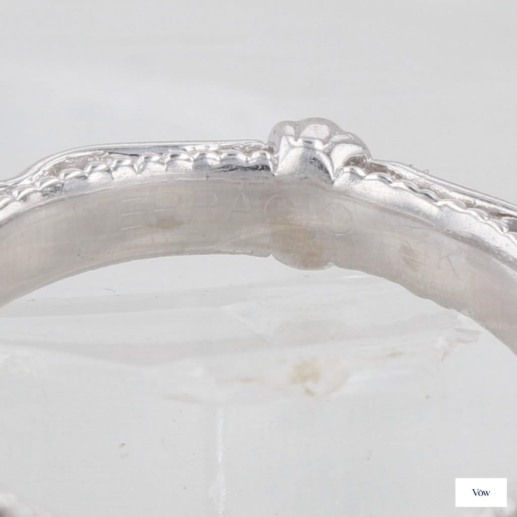 Verragio Halo Round Diamond Ring — 1.32ct, 14k White Gold — Authentic Pre-Owned
