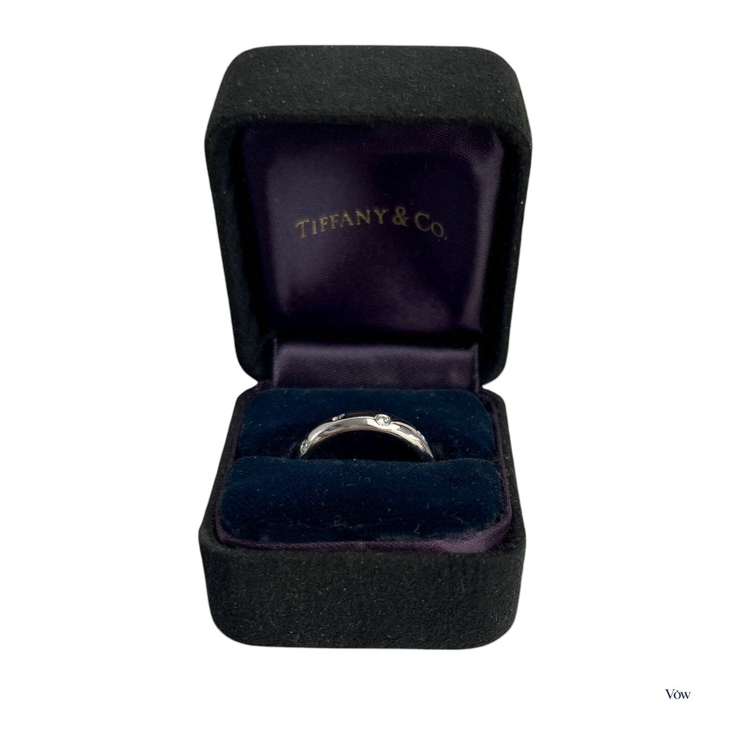 Tiffany & Co. Etoile Dots Band — 0.22ct Diamond, Platinum — Authentic Pre-Owned