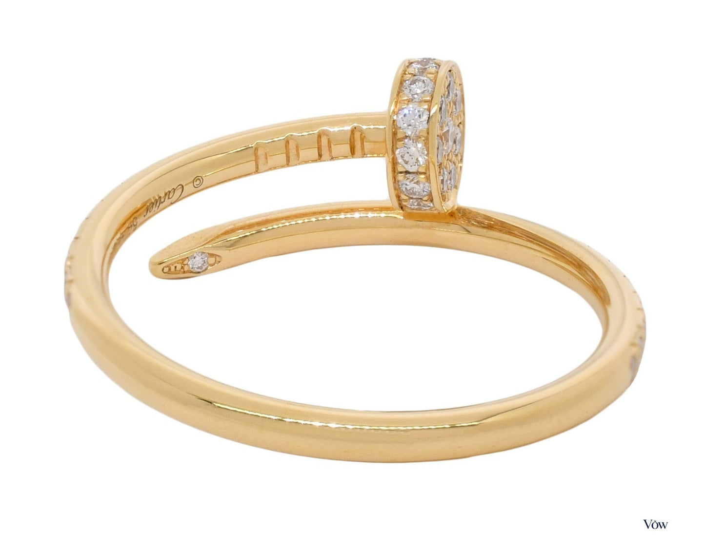 Cartier Juste un Clou — 0.40ct Diamonds, Yellow Gold — Authentic Pre-Owned