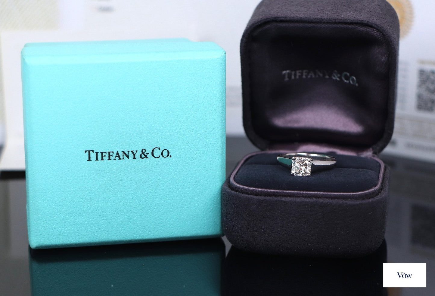 Tiffany & Co. Lucida — 1.05ct Diamond Engagement Ring, Platinum — Authentic Pre-Owned