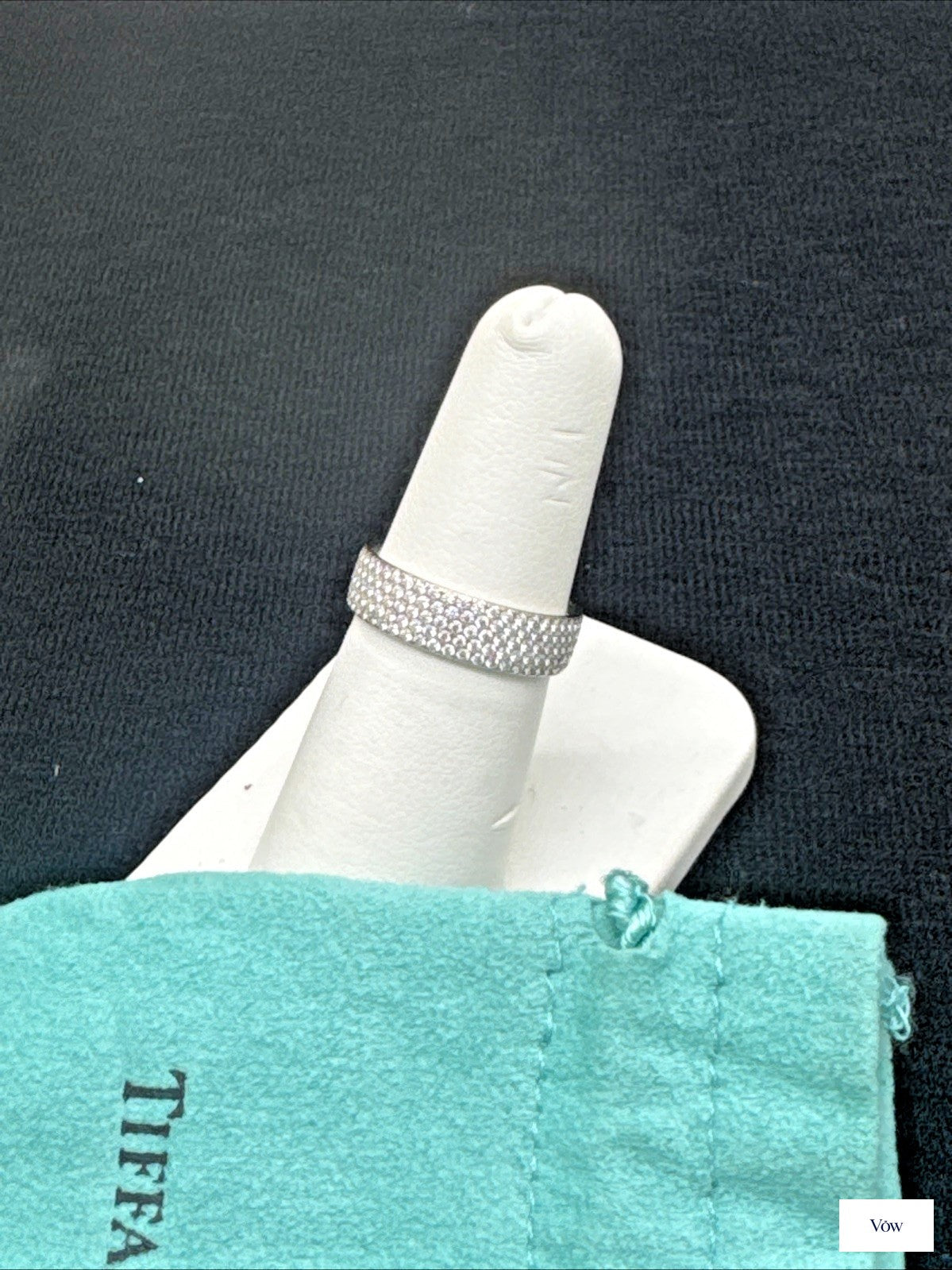 Tiffany & Co. Diamond Engagement Ring — 0.90ct, 18K White Gold — Authentic Pre-Owned