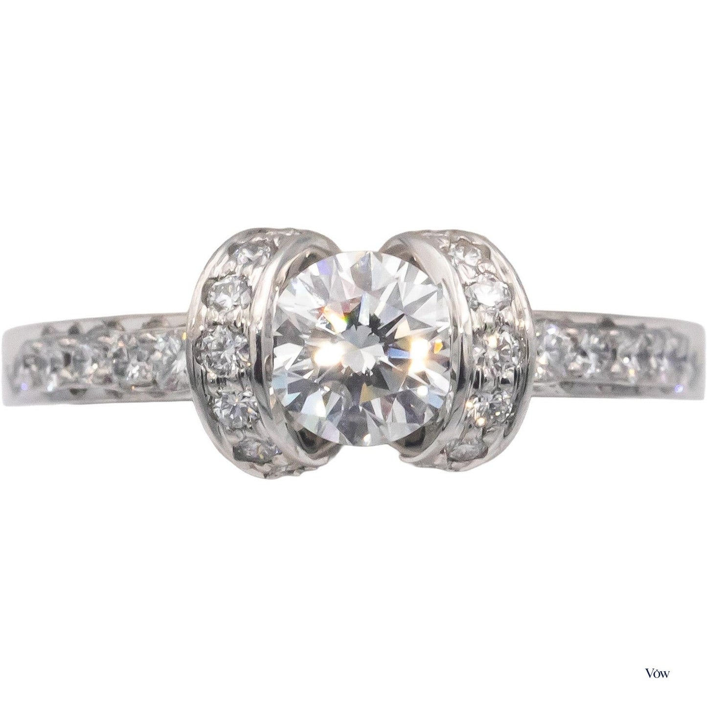 Tiffany & Co. Platinum Diamond Engagement Ring — 0.75ct — Authentic Pre-Owned
