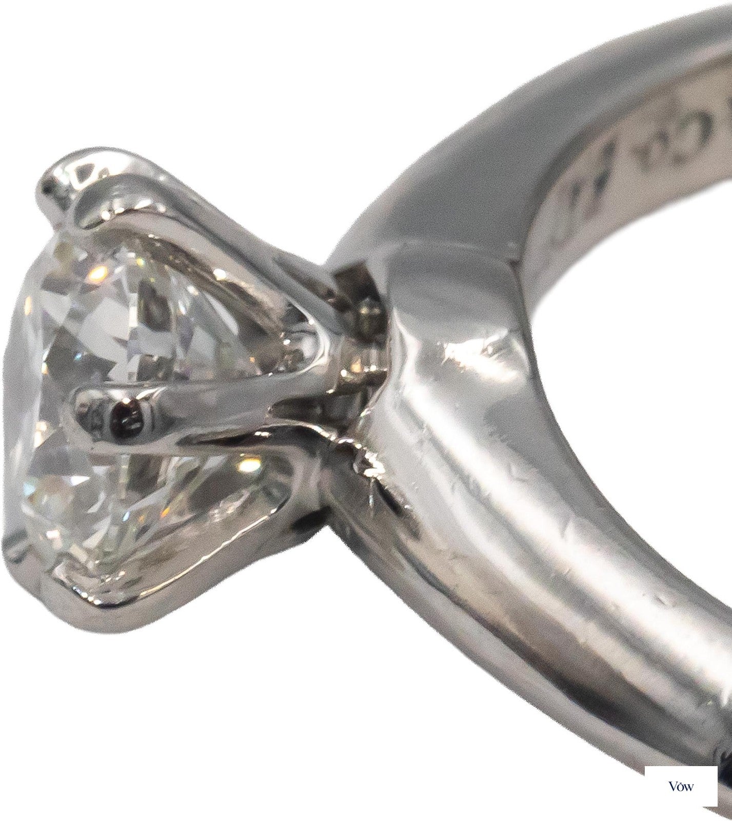 Tiffany & Co. Round Diamond Ring — 0.73ct, Platinum — Authentic Pre-Owned
