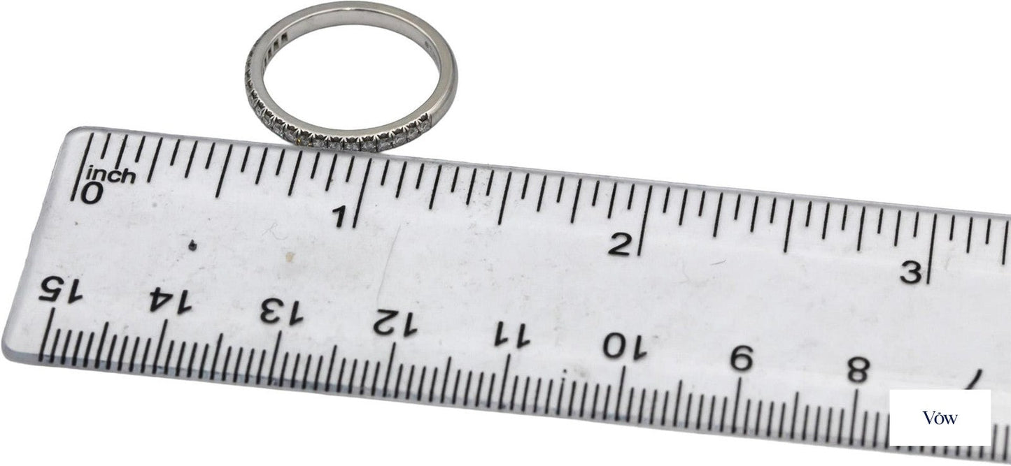 Tiffany & Co. Soleste Band — 0.17ct Diamond, Platinum — Authentic Pre-Owned