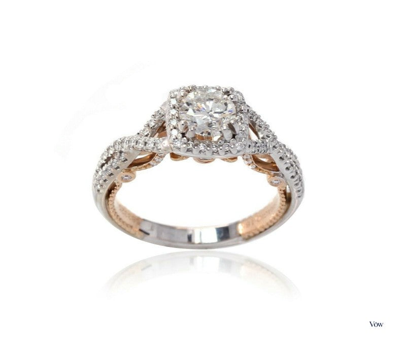 Verragio 1.20ct Diamond Engagement Ring — White Gold — Authentic Pre-Owned