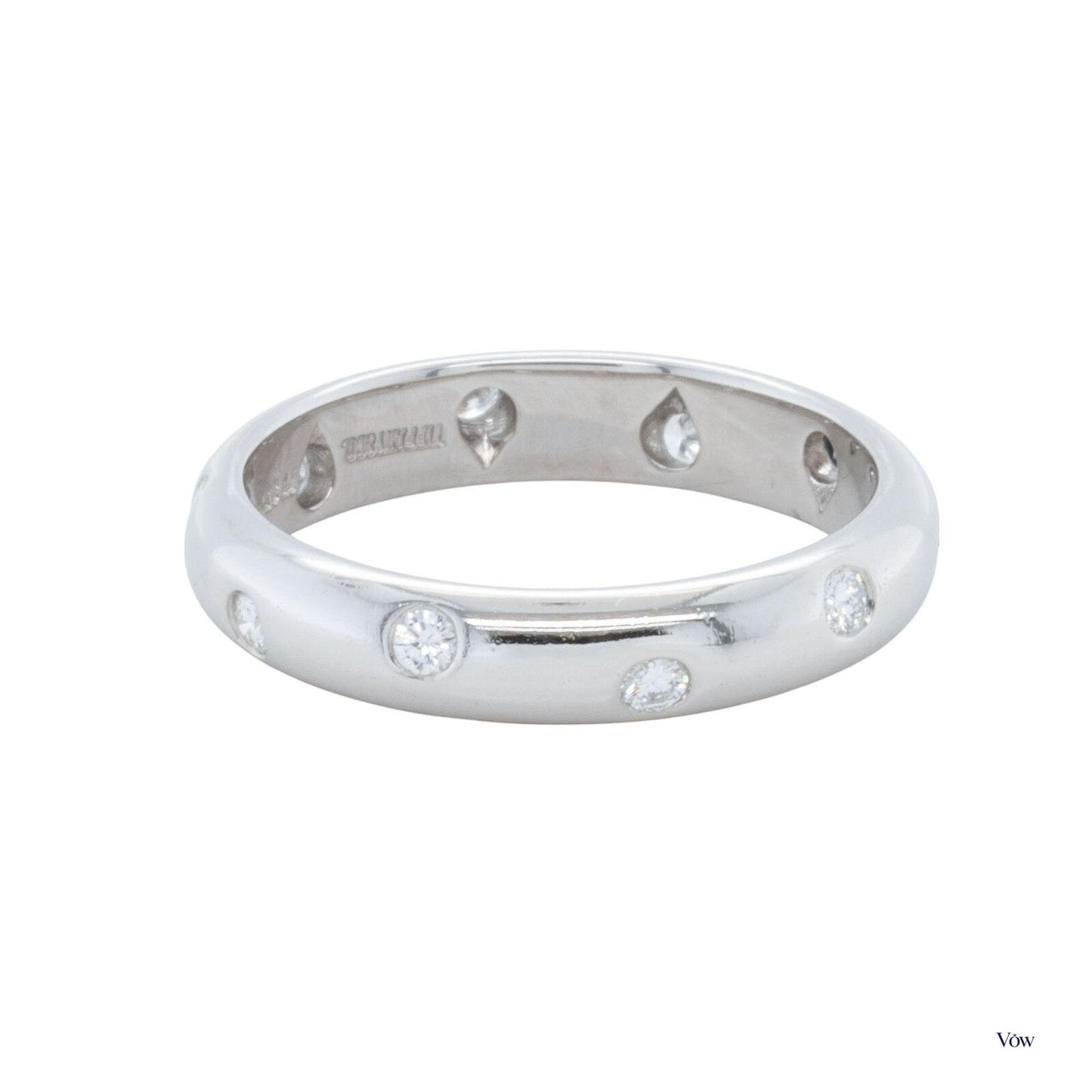 Tiffany & Co. Etoile Dots Band — 0.22ct Diamond, Platinum — Authentic Pre-Owned