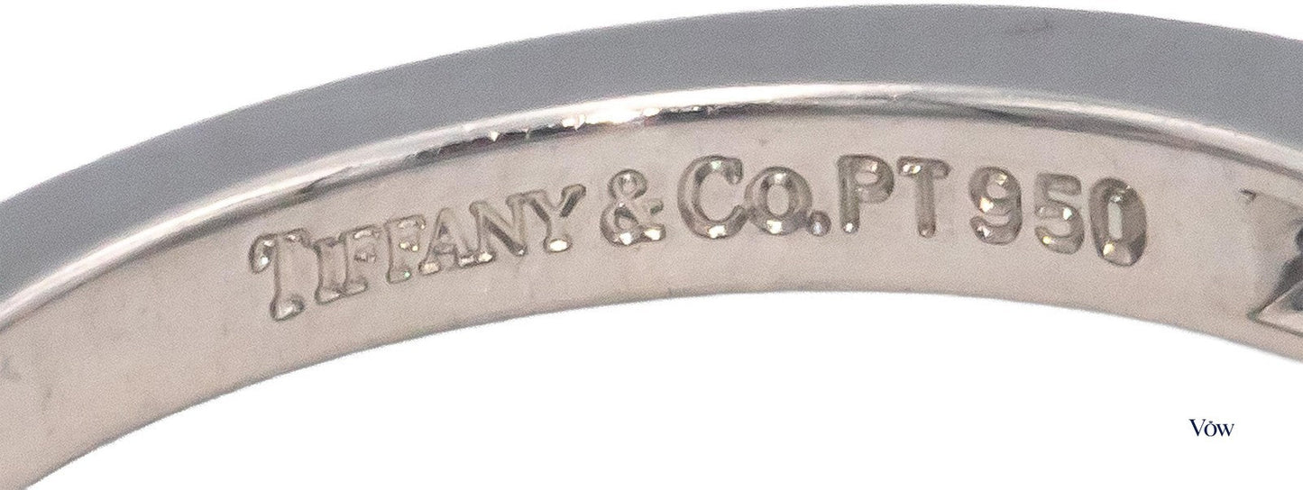 Tiffany & Co. Platinum Diamond Engagement Ring — 0.75ct — Authentic Pre-Owned