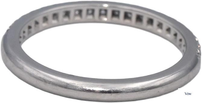 Tiffany & Co. Soleste Diamond Band — 0.17ct Round, Platinum — Authentic Pre-Owned