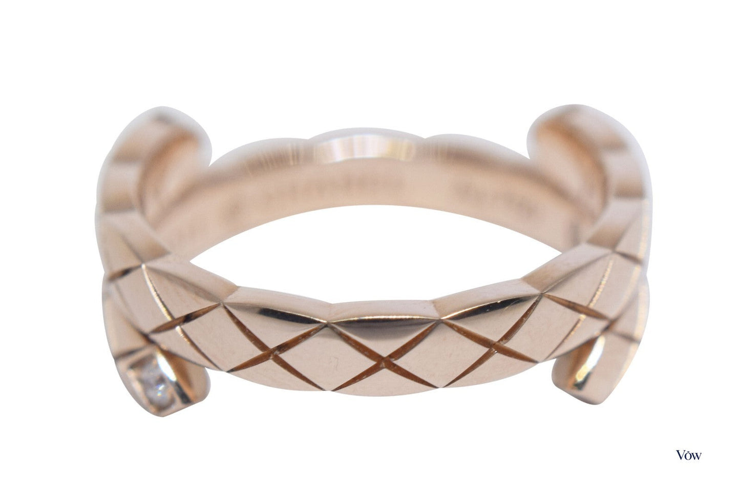 Chanel Coco Crush Toi Et Moi — 18k Rose Gold Diamond Ring — Authentic Pre-Owned