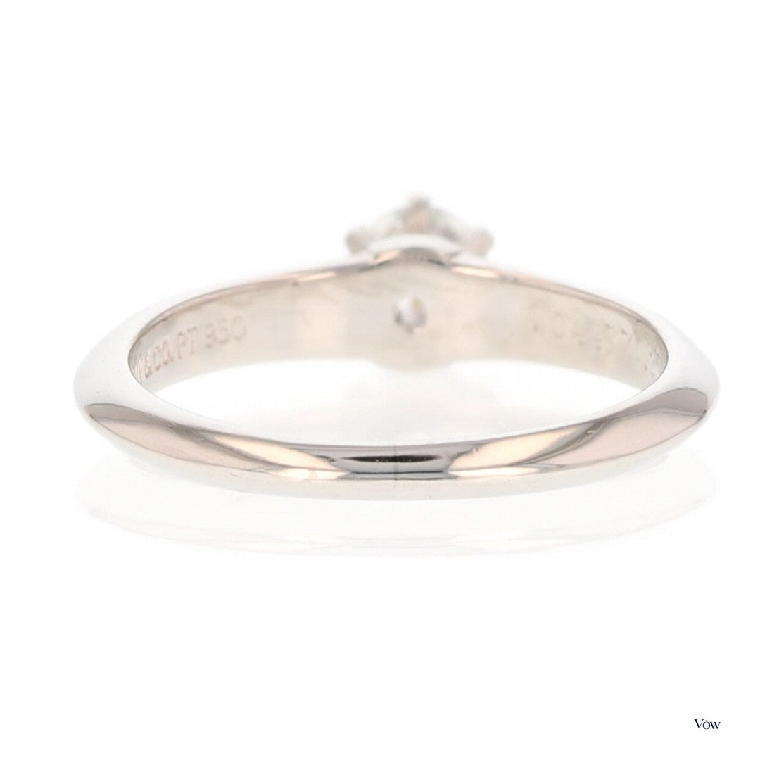 Tiffany & Co. Round Diamond Solitaire — 0.27ct, Platinum — Authentic Pre-Owned